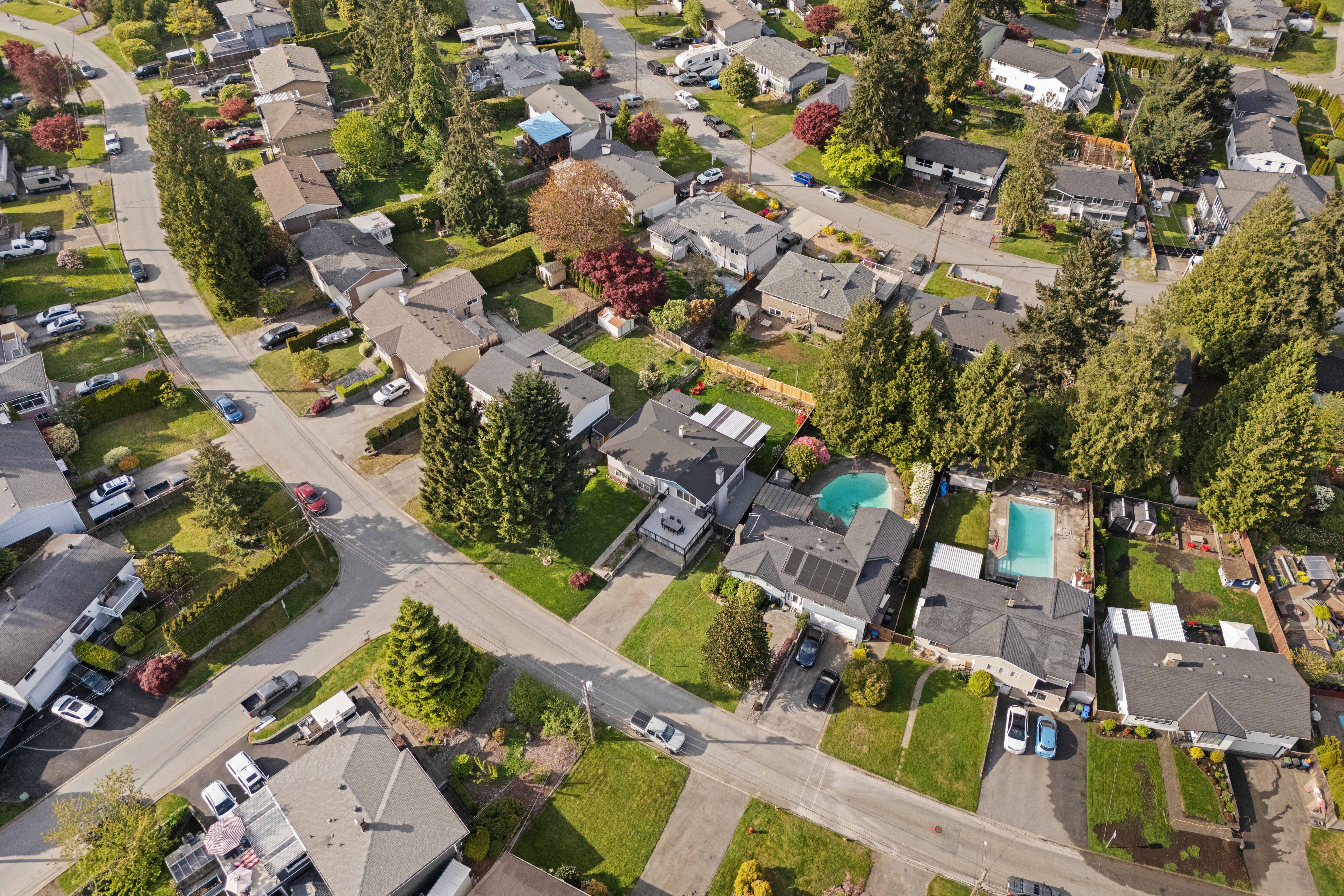 Aerial view of Greater Vancouver