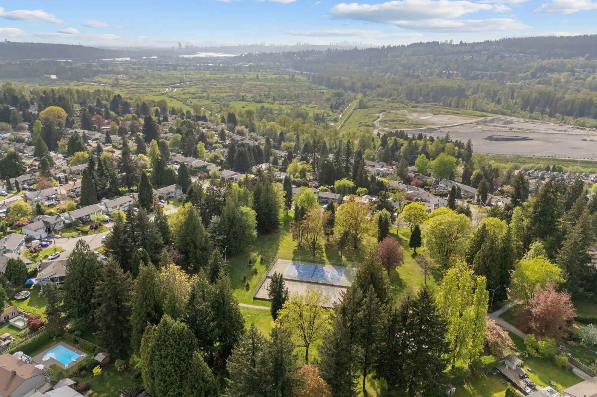 Aerial view of Greater Vancouver
