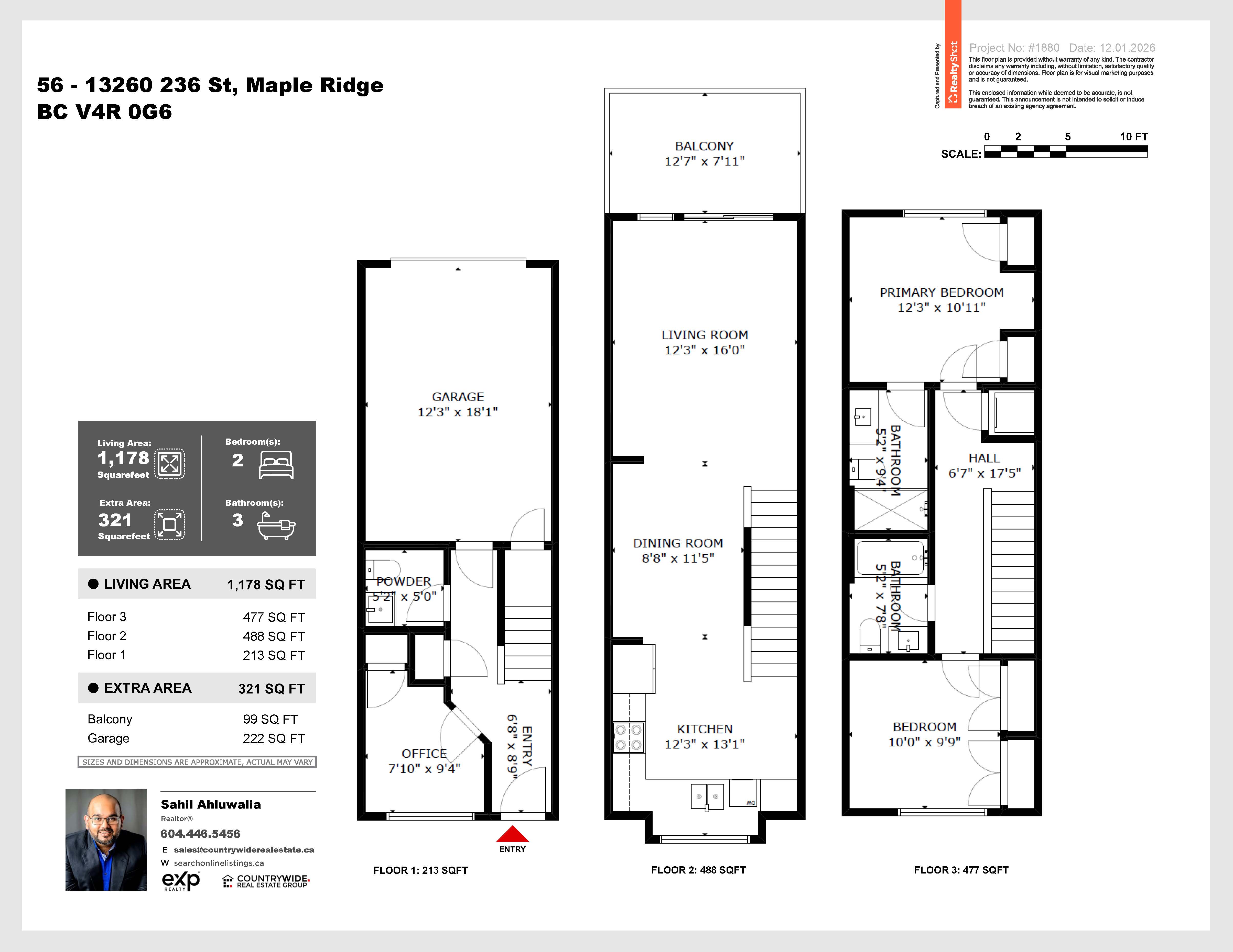 LiDAR floor plan - professional real estate listing