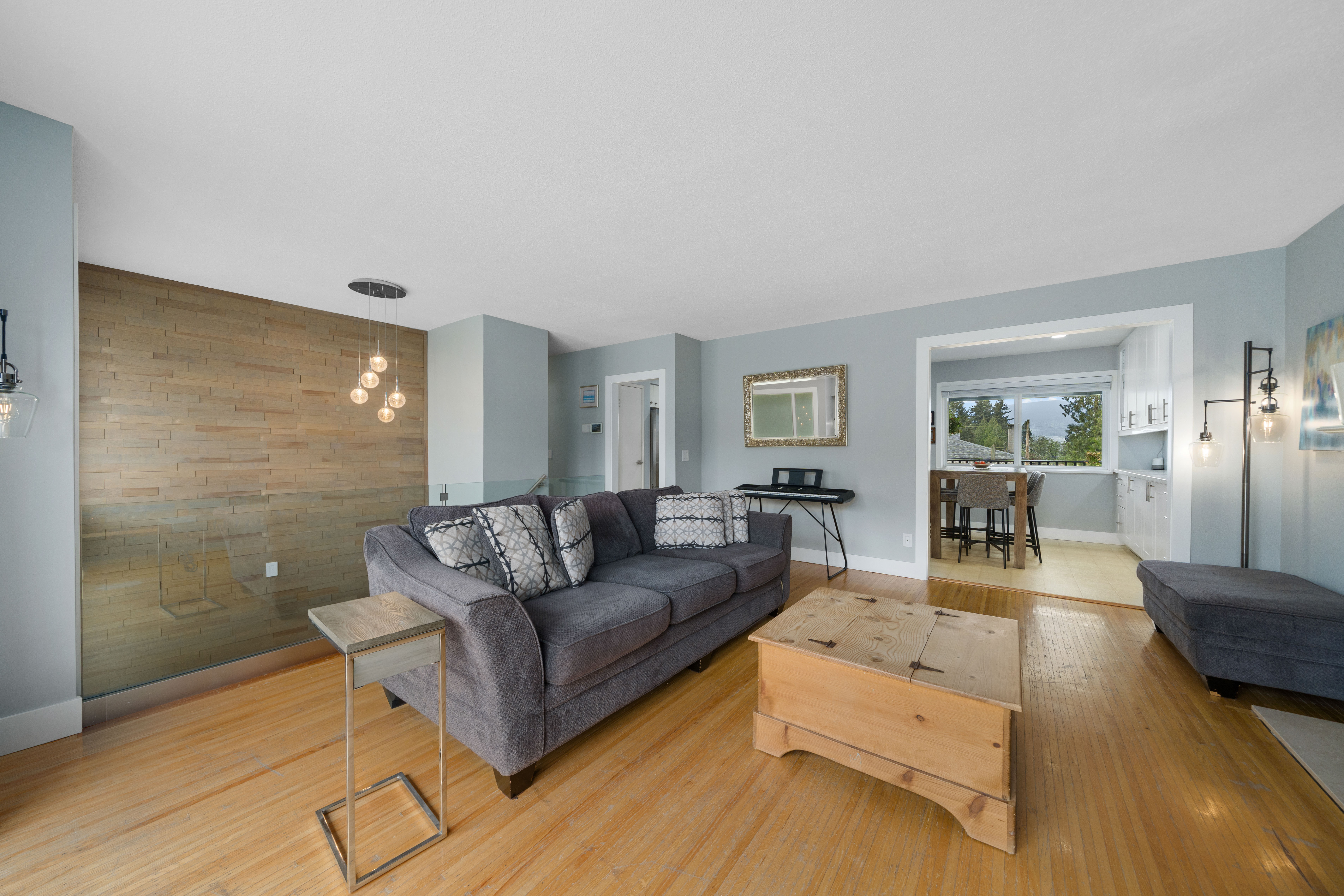 Professional kitchen and dining interior photography, Greater Vancouver listing
