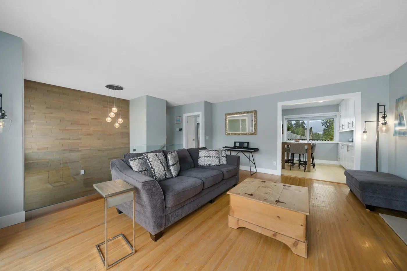 Professional kitchen and dining interior photography, Greater Vancouver listing